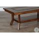 Desert Sage Dark Brown Rectangular Coffee Table