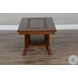 Desert Sage Dark Brown Rectangular Coffee Table
