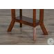 Desert Sage Dark Brown Rectangular Chair Side Table