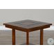 Desert Sage Dark Brown Rectangular End Table