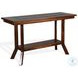 Desert Sage Dark Brown Rectangular Sofa Table