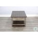 Rustic Refined Gray 48" Rectangular Coffee Table