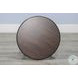Rustic Refined Dark Brown 22" Round Chair Side Table