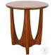 Heritage Horizon Medium Brown Round End Table