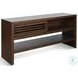 Luxe Lineage Dark Brown Rectangular Sofa Table
