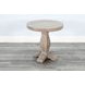 Ember Grace Natural 24" Round Chair Side Table