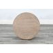 Ember Grace Natural 24" Round Chair Side Table