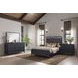 Aurora Peppercorn King Open Panel Bed
