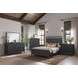 Aurora Peppercorn King Open Panel Bed