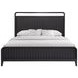 Aurora Peppercorn King Open Panel Bed