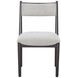 Aurora Peppercorn Cresent Chair Set of 2