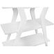 Stratton White Etagere