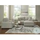 Amesley Smoke 85" Sofa Chaise Sectional