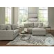 Amesley Smoke 85" Sofa Chaise Sectional