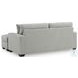 Amesley Smoke 85" Sofa Chaise Sectional