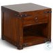 Hearthwood Haven Dark Brown Square End Table