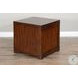 Hearthwood Haven Dark Brown Square End Table