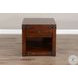 Hearthwood Haven Dark Brown Square End Table