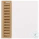 Portico Sienna And White End Table
