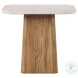 Portico Sienna And White Accent Table