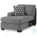 Birkdale Court Gray 3 Piece Sectional