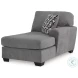 Birkdale Court Gray 3 Piece Sectional