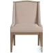 Buxton Oatmeal Parsons Chair Set of 2