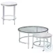 Jadyn White Round Nesting Cocktail Table