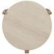 Elements Toffee Stone Top End Table