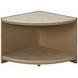 Elements Toffee and Spice Quarter Bunching Tables