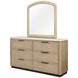 Elements Toffee Dresser Rope Drawer Fronts