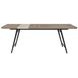 Elements Toffee Asymmetrical Stone Slab Dining Room Set