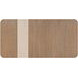 Elements Toffee Assyemtrical Stone Slab Dining Table