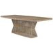 Elements Toffee Rope Pedestal Extendable Dining Room Set