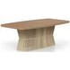 Elements Toffee Rope Pedestal Extendable Dining Room Set