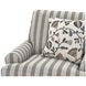Marley Mocha Upholstered Chair and A Half with Pillows