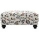 Marley Tapestry Upholstered Square Cocktail Ottoman