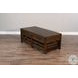 Golden Hearth Dark Brown Homestead 50" Rectangular Coffee Table
