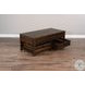 Golden Hearth Dark Brown Homestead 50" Rectangular Coffee Table