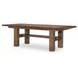 Artisans Place Vintage Pine and Ironwood 106" Extendable Rectangular Dining Room Set