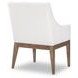 Artisans Place White Upholstered Host Chair Set of 2