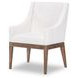 Artisans Place White Upholstered Host Chair Set of 2