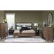 Artisans Place Brown and Beige King Upholstered Panel Bed