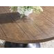 Artisans Place Vintage Pine and Ironwood 60" Round Dining Table