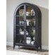 Artisans Place Vintage Pine and Ironwood 2 Door Display Cabinet with LED