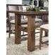 Artisans Place Vintage Pine and Ironwood 72" Rectangular Counter Height Dining Table