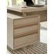 Studio Designs Cream 72" Farallon Executive Desk