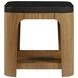 Blue Mallee Brown and Black Occasional Table Set