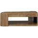 Blue Mallee Brown Rectangular Occasional Table Set