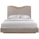 Blue Mallee Beige and Brown Upholstered Panel Bedroom Set